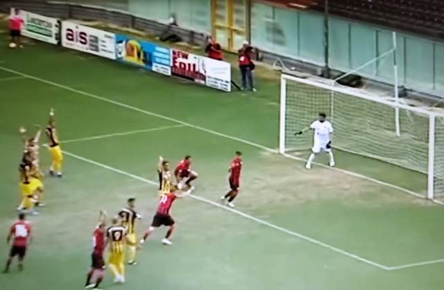 Foto tratta dalla gara con il Gravina